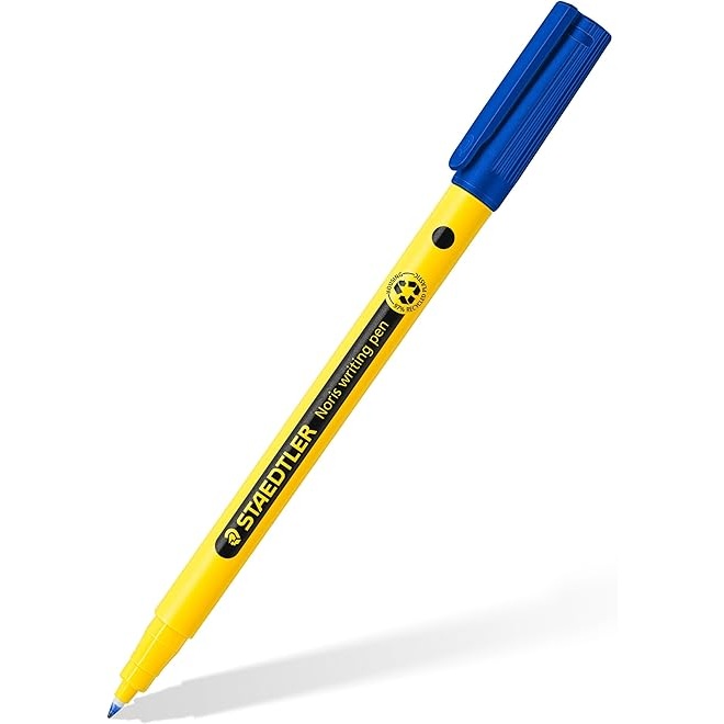 Staedtler Noris Writing Pen (0.6 mm, felt tip) (Blue, Single)